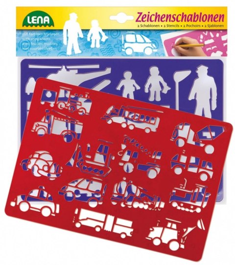 Szablony - Pojazdy i Ludzie Lena Szablony - Pojazdy i Ludzie Lena