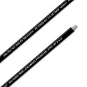 Kabel solarny fotowoltaiczny | 6mm2 | 100m | Czarny Qoltec