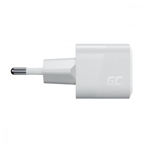 Ładowarka GC PowerGaN 33W PD 3.0 QC 3.0 USB-C biała Green Cell Ładowarka GC PowerGaN 33W PD 3.0 QC 3.0 USB-C biała Green Cell