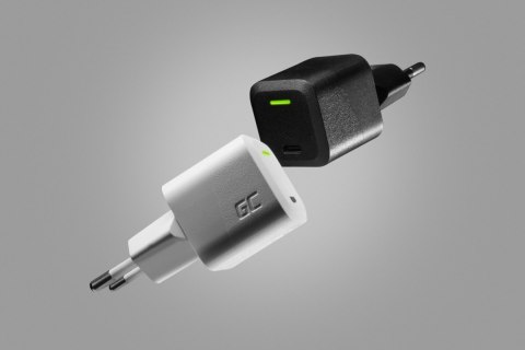 Ładowarka GC PowerGaN 33W PD 3.0 QC 3.0 USB-C czarna Green Cell Ładowarka GC PowerGaN 33W PD 3.0 QC 3.0 USB-C czarna Green Cell