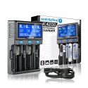 Ładowarka akumulatorowa UC-4200 do akumulatorków Li-ion oraz NI-MH EverActive