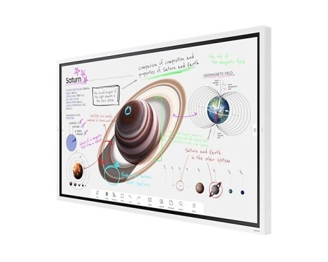 Monitor profesjonalny WM65B 65 cali Flip PRO Dotykowa 350(cd/m2) 3840x2160 (UHD) Flip App USB-C Wi-Fi/BT 3 lata On-Site (LH65W Samsung