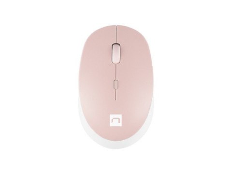Mysz bezprzewodowa Harrier 2 Bluetooth 5.1 biało-różowa Natec Mysz bezprzewodowa Harrier 2 Bluetooth 5.1 biało-różowa Natec