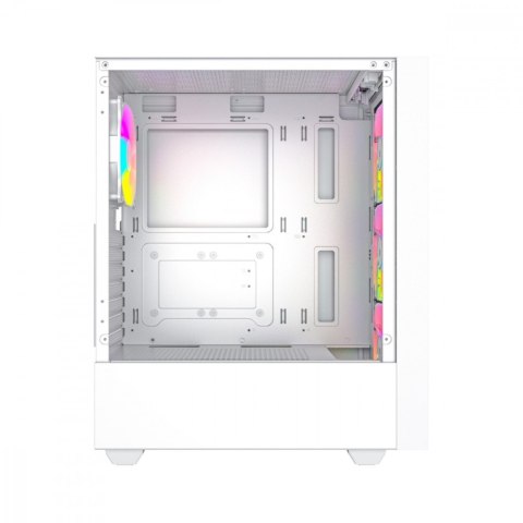 Obudowa Midi Tower Fornax 4000 ARGB biała Gembird