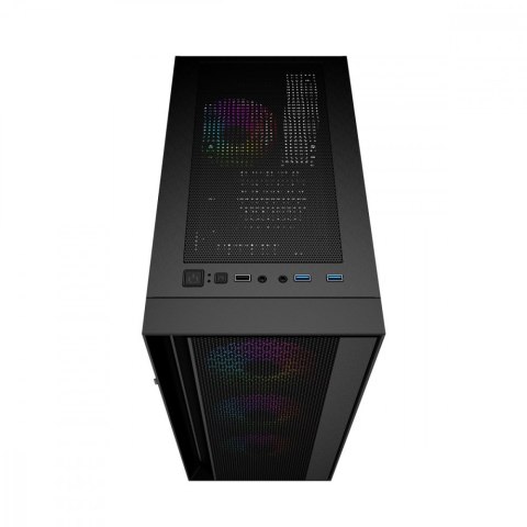 Obudowa Midi Tower Fornax 4000 ARGB czarna Gembird