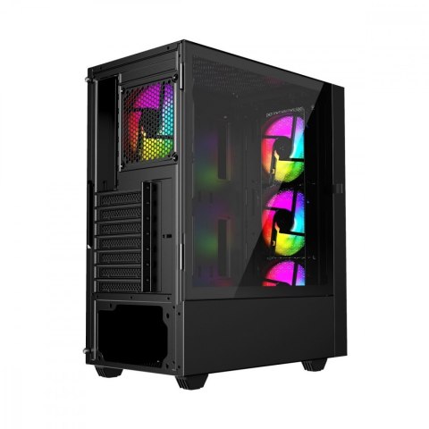 Obudowa Midi Tower Fornax 4000 ARGB czarna Gembird