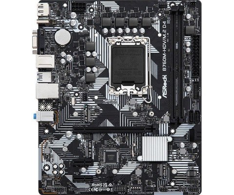 Płyta główna B760M-HDV/M.2 D4 s1700 2DDR4 DP/HDMI mATX ASRock Płyta główna B760M-HDV/M.2 D4 s1700 2DDR4 DP/HDMI mATX ASRock