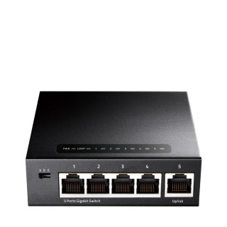 Przełącznik GS105 5xGE metalowa obudowa Cudy