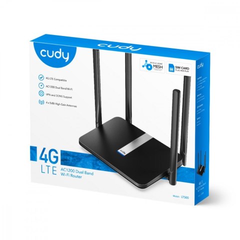 Router LT500 Mesh AC1200 4G LTE SIM Cudy