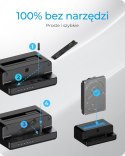 Stacja dokująca i klonująca IB-2914MSCL-C31 2,5 i 3,5 cala na M.2 NVMe IcyBox