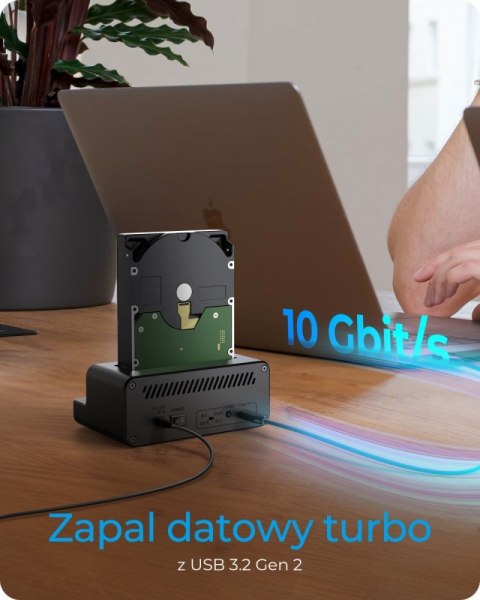 Stacja dokująca i klonująca IB-2914MSCL-C31 2,5 i 3,5 cala na M.2 NVMe IcyBox Stacja dokująca i klonująca IB-2914MSCL-C31 2,5 i 3,5 cala na M.2 NVMe IcyBox