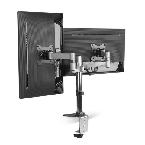 Uchwyt do monitora, 2x 13-27 cali, max. 16kg LogiLink Uchwyt do monitora, 2x 13-27 cali, max. 16kg LogiLink