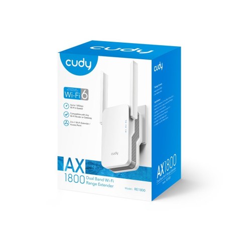 Wzmacniacz sygnału WiFi RE1800 Mesh AX1800 Cudy