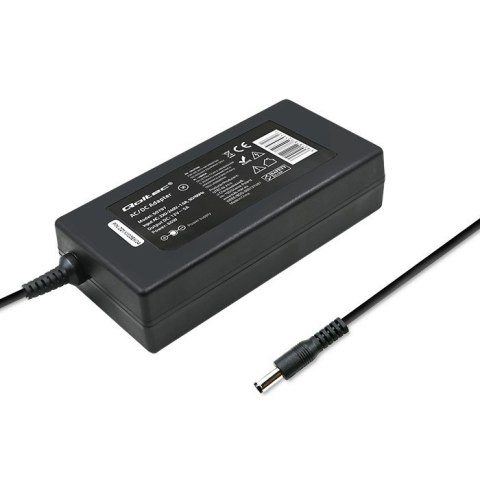 Zasilacz desktopowy 60W | 12V | 5A | 5.5*2.1 + kabel zasilający Qoltec Zasilacz desktopowy 60W | 12V | 5A | 5.5*2.1 + kabel zasilający Qoltec