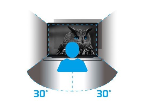 Filtr prywatyzujący RODO Owl 21.5 cala 16:9 Natec