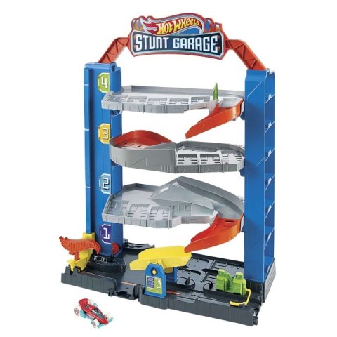 Garaż City Kaskaderski garaż z windą Hot Wheels