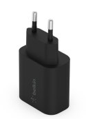 Ładowarka sieciowa 25W USB-C PD 3.0 PPS czarna Belkin