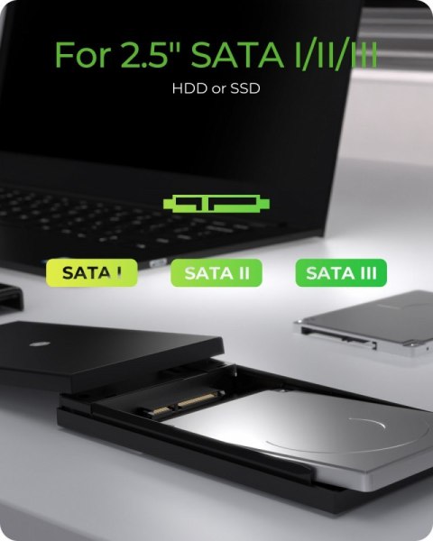 Obudowa IB-200T-C3 2,5 SATA USB 3.2 Gen.1 IcyBox Obudowa IB-200T-C3 2,5 SATA USB 3.2 Gen.1 IcyBox