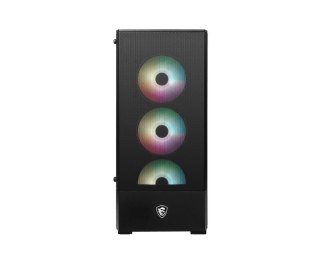 Obudowa komputerowa MAG FORGE 112R wentylatory ARGB, szkło hartowane, 2xUSB MSI