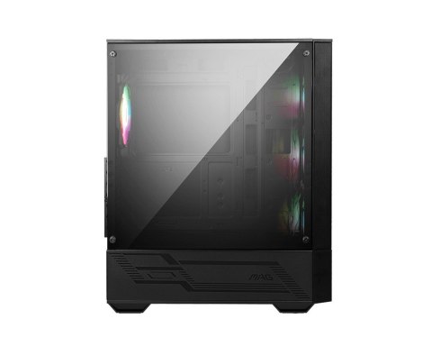 Obudowa komputerowa MAG FORGE 112R wentylatory ARGB, szkło hartowane, 2xUSB MSI