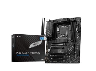 Płyta główna PRO B760-P WIFI DDR4 s1700 4DDR4 DP/HDMI ATX MSI