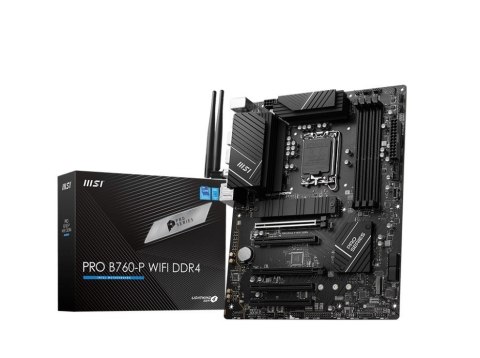 Płyta główna PRO B760-P WIFI DDR4 s1700 4DDR4 DP/HDMI ATX MSI