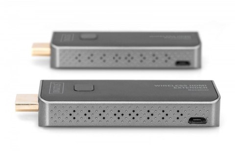 Przedłużacz/Extender HDMI bezprzewodowy 50m 1080p 60Hz FHD 5GHz, audio (zestaw) Digitus