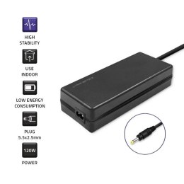 Zasilacz do Asus 120W | 19V | 6.32A | 5.5*2.5 |+kabel zasilający Qoltec