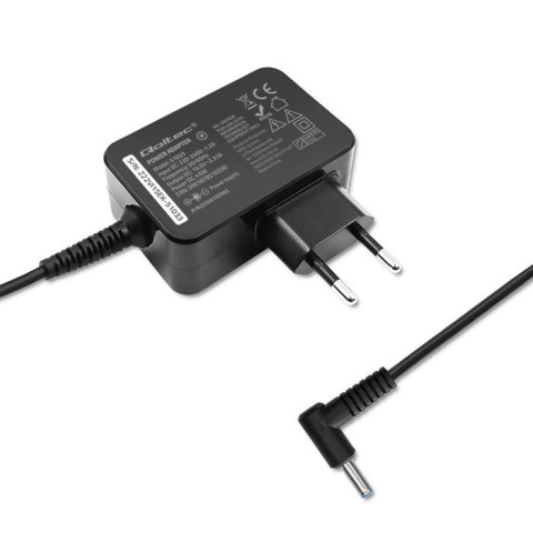 Zasilacz do ultrabooka HP 45W | 19.5V | 2.31A | 4.5x3.0+pin Qoltec