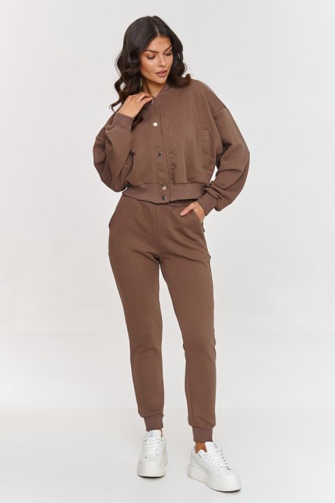 Spodnie Komplet Model A11 Mocca - Makadamia Spodnie Komplet Model A11 Mocca - Makadamia