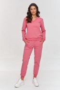 Spodnie Komplet Model M868 Baby Pink - Makadamia