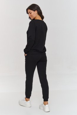 Spodnie Komplet Model M868 Black - Makadamia