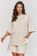 Spodnie Komplet Model M870 Light Beige - Makadamia