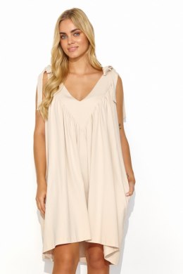 Sukienka Model M816 Light Beige - Makadamia