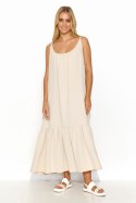 Sukienka Model M836 Light Beige - Makadamia