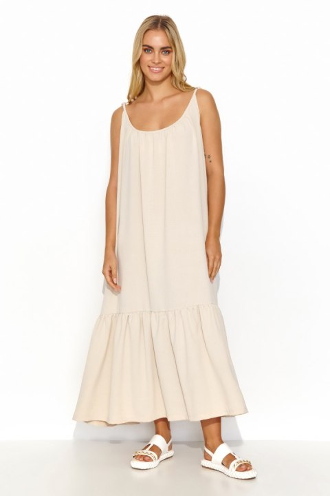 Sukienka Model M836 Light Beige - Makadamia Sukienka Model M836 Light Beige - Makadamia