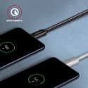 BUCM3-CM15AB Kabel USB-C - USB-C, 1.5m, PD 60W, 3A, ALU, oplot czarny AXAGON