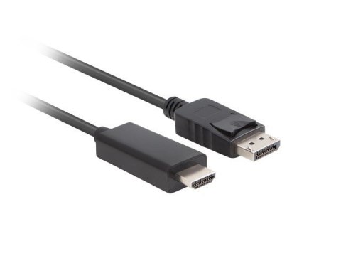 Kabel DisplayPort (M) V1.1 -> HDMI (M) 3m czarny Lanberg