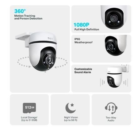 Kamera Tapo C500 WiFi 1080p Outdoor TP-LINK Kamera Tapo C500 WiFi 1080p Outdoor TP-LINK