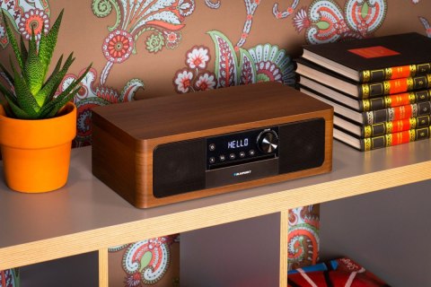 Mikrowieża all-in-one Bluetooth, HDMI ARC, Wejście optyczne CD/MP3/USB/AUX Zegar/ Alarm Blaupunkt