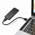Obudowa | kieszeń do dysków SSD M.2 SATA | NGFF | USB 3.0 Qoltec
