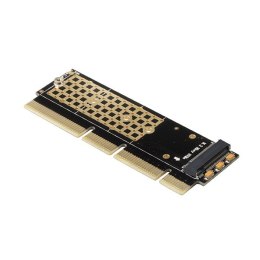 PCEM2-1U Adapter wewnętrzny PCIe x16/x8/x4, M.2 NVMe M-key slot, 1U AXAGON
