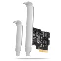 PCES-SA4X4 Kontroler PCIe 4x wewnętrzny port SATA 6G, ASM1164, SP & LP AXAGON