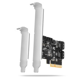 PCES-SA4X4 Kontroler PCIe 4x wewnętrzny port SATA 6G, ASM1164, SP & LP AXAGON