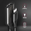 RVC-HI2M Adapter aktywny USB-C -> HDMI 2.0 4K/60Hz Aluminum, 25cm kabel AXAGON