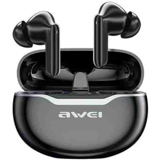 Słuchawki Bluetooth 5.3 T50 Pro TWS Black AWEI