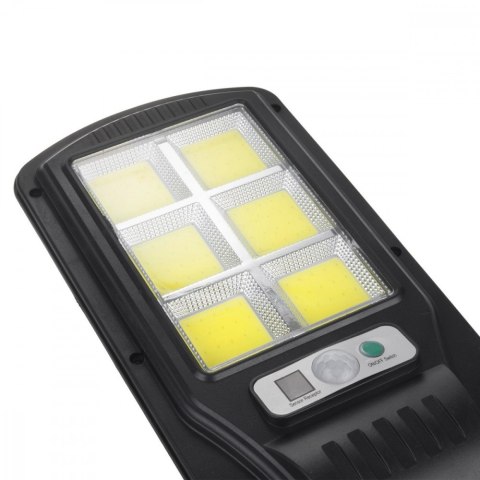 Solarna lampa uliczna LED z czujnikiem i pilotem MCE446 Maclean