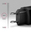 ACU-PQ30 Ładowarka sieciowa, PD & QC 30W, QC3.0,4.0/AFC/FCP/PPS/Apple, Czarna AXAGON