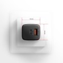 ACU-PQ30 Ładowarka sieciowa, PD & QC 30W, QC3.0,4.0/AFC/FCP/PPS/Apple, Czarna AXAGON