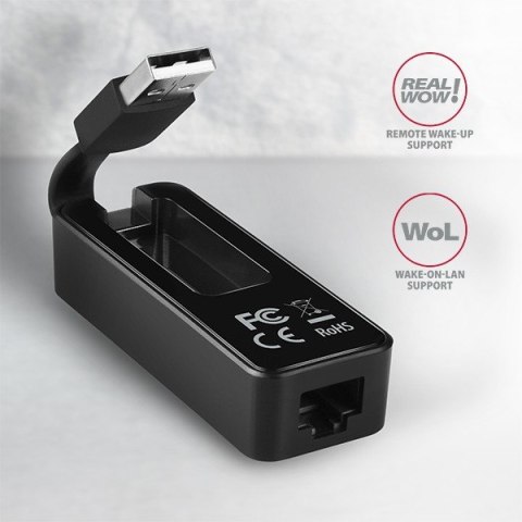 ADE-XR Karta sieciowa Fast Ethernet adapter, USB2.0, instalacja automatyczna AXAGON ADE-XR Karta sieciowa Fast Ethernet adapter, USB2.0, instalacja automatyczna AXAGON